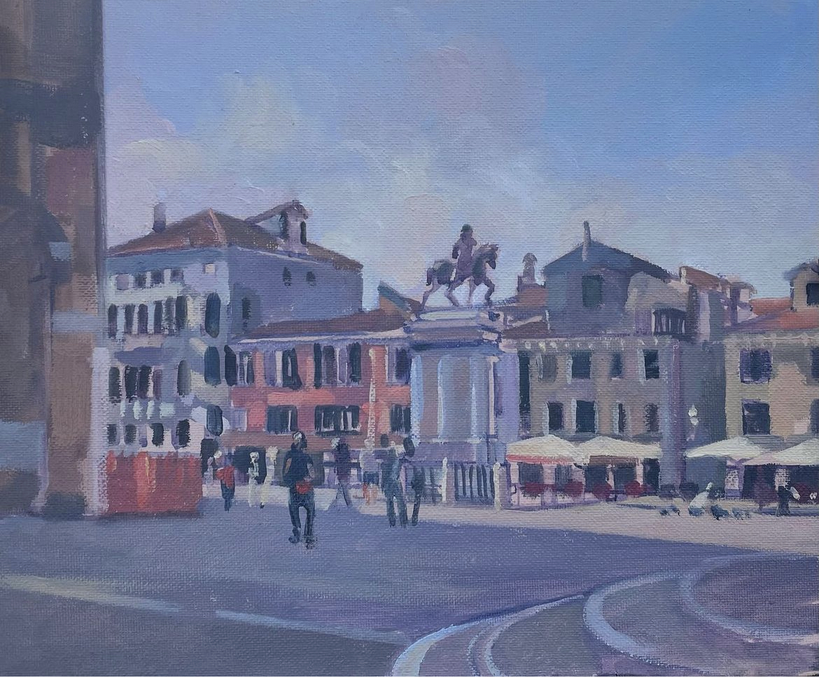 Giovanni E Paolo, Venice, Contre Jour 10" x 12" £475 (Sale Price £250)