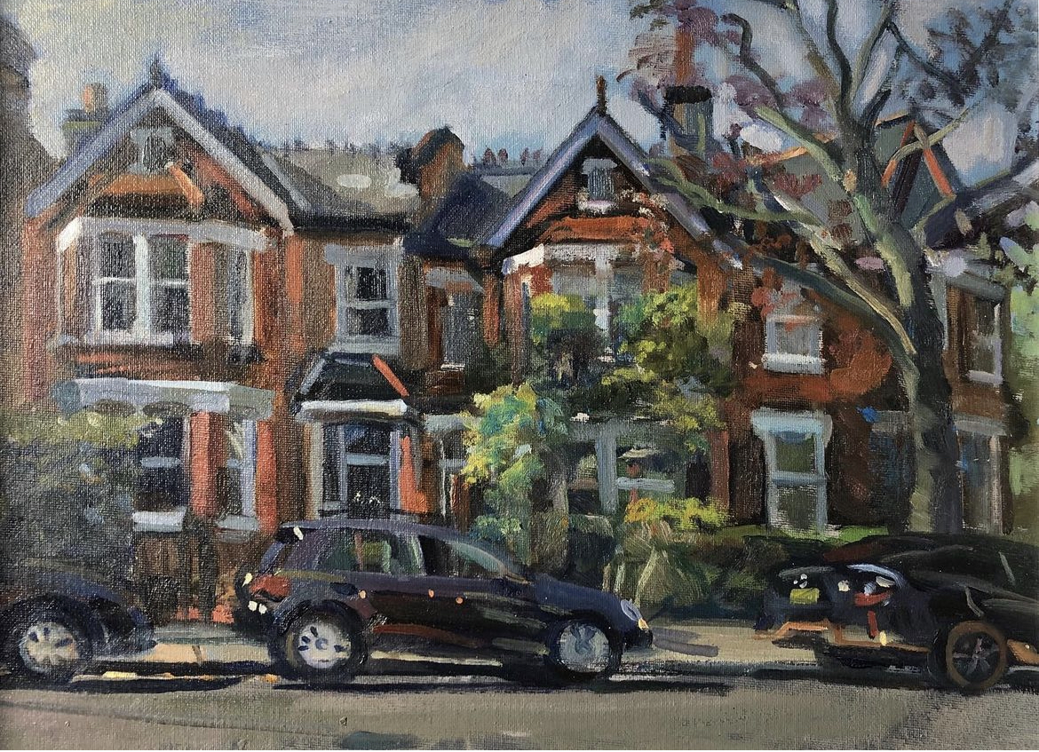 Muswell Road. Muswell Hill 12" x 16" £575 (Sale price £250)