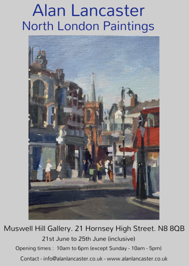 Alan Lancaster at Muswell Hill Gallery 2024