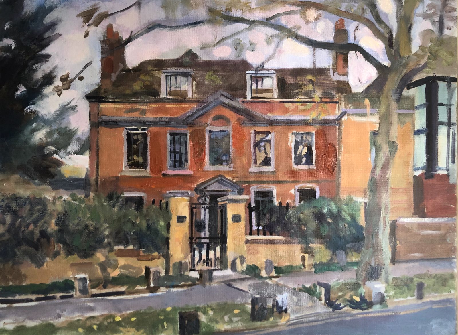 The Apothecary House, Highgate 12 x 16 £575 (Sale price £295)
